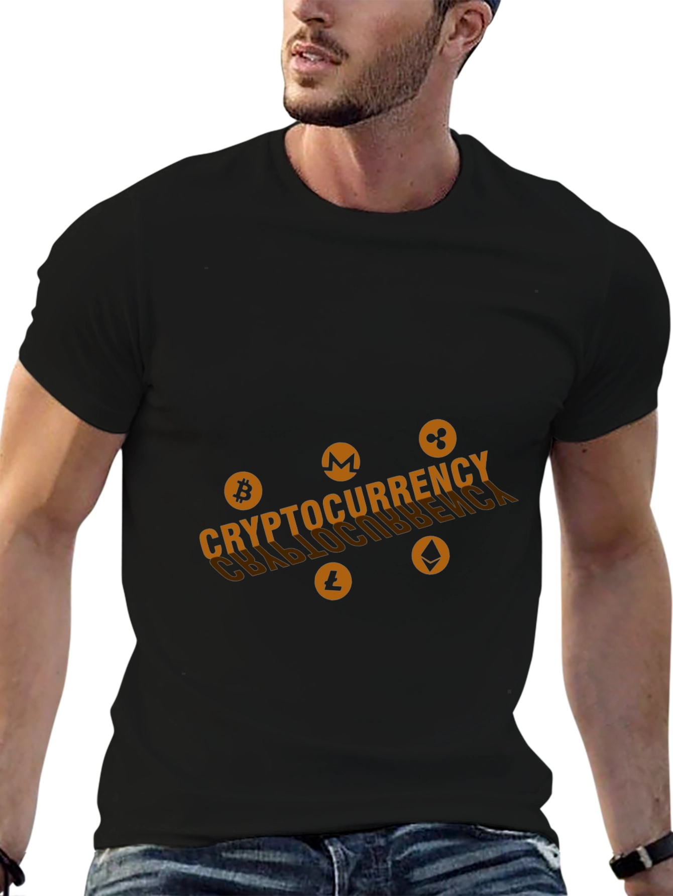 Cryptocurrency T-Shirt - Modern Graphic Tee