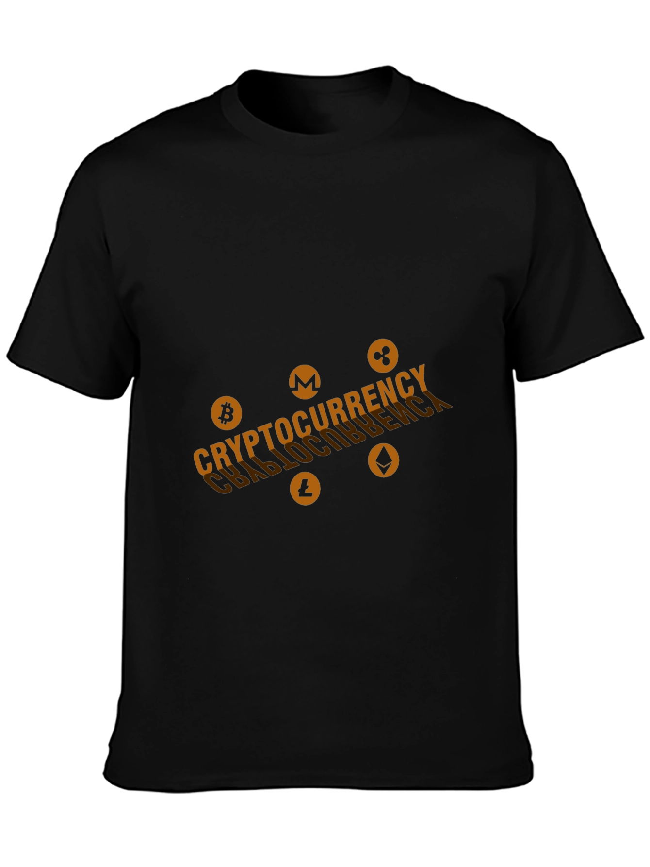 Cryptocurrency T-Shirt - Modern Graphic Tee