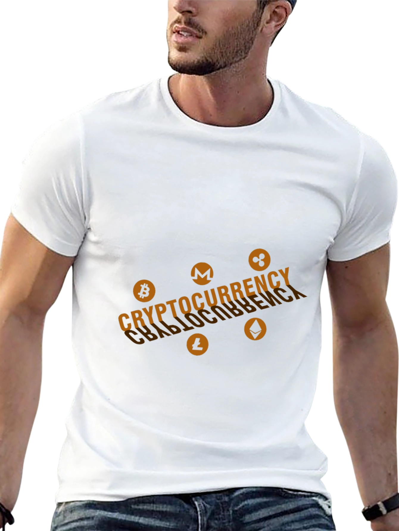 Cryptocurrency T-Shirt - Modern Graphic Tee