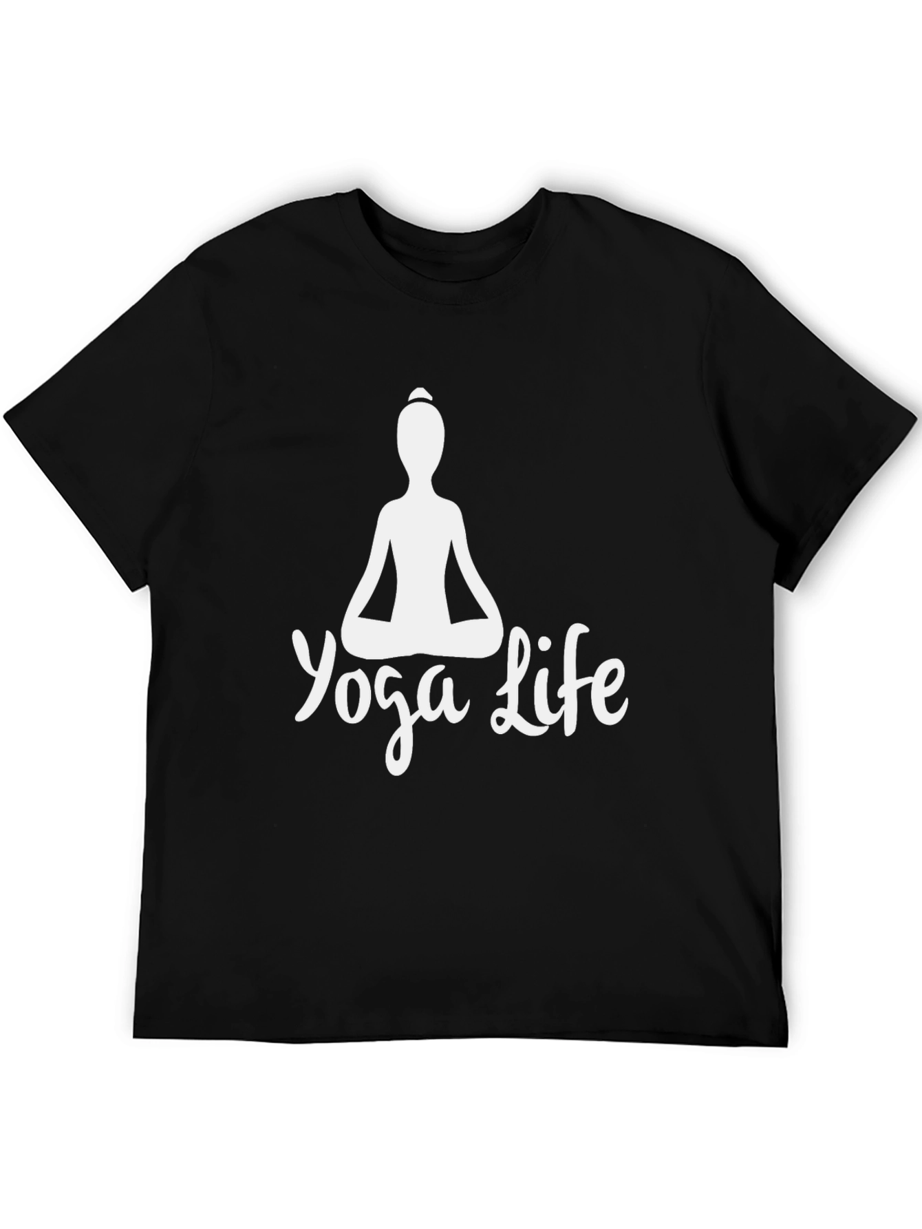 Yoga Life Graphic Tee - Black