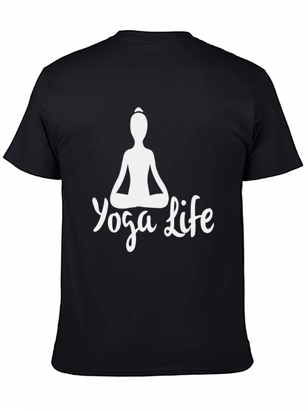 Yoga Life Graphic Tee - Black