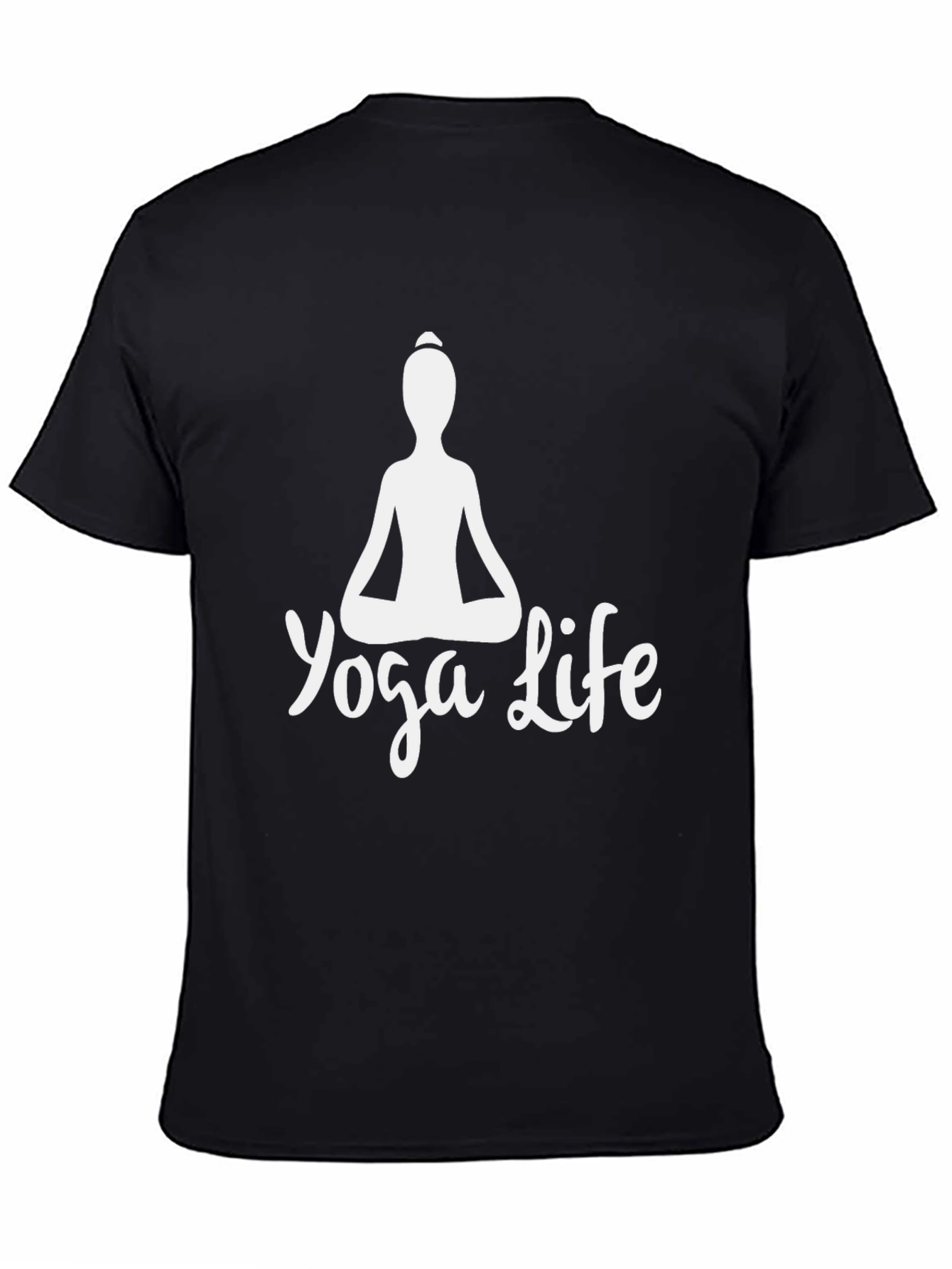 Yoga Life Graphic Tee - Black