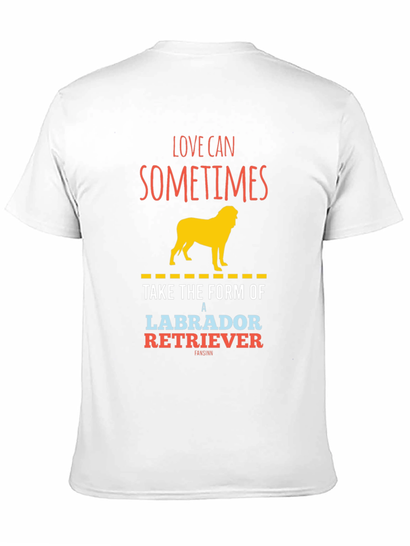 Labrador Retriever Graphic T-Shirt - Love Can Sometimes