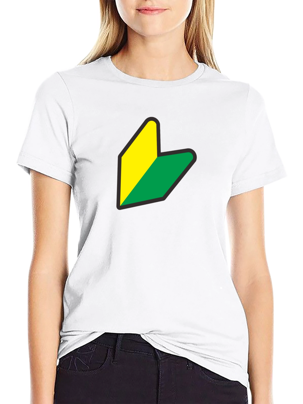 Wakaba Mark T-Shirt - Beginner Driver Symbol