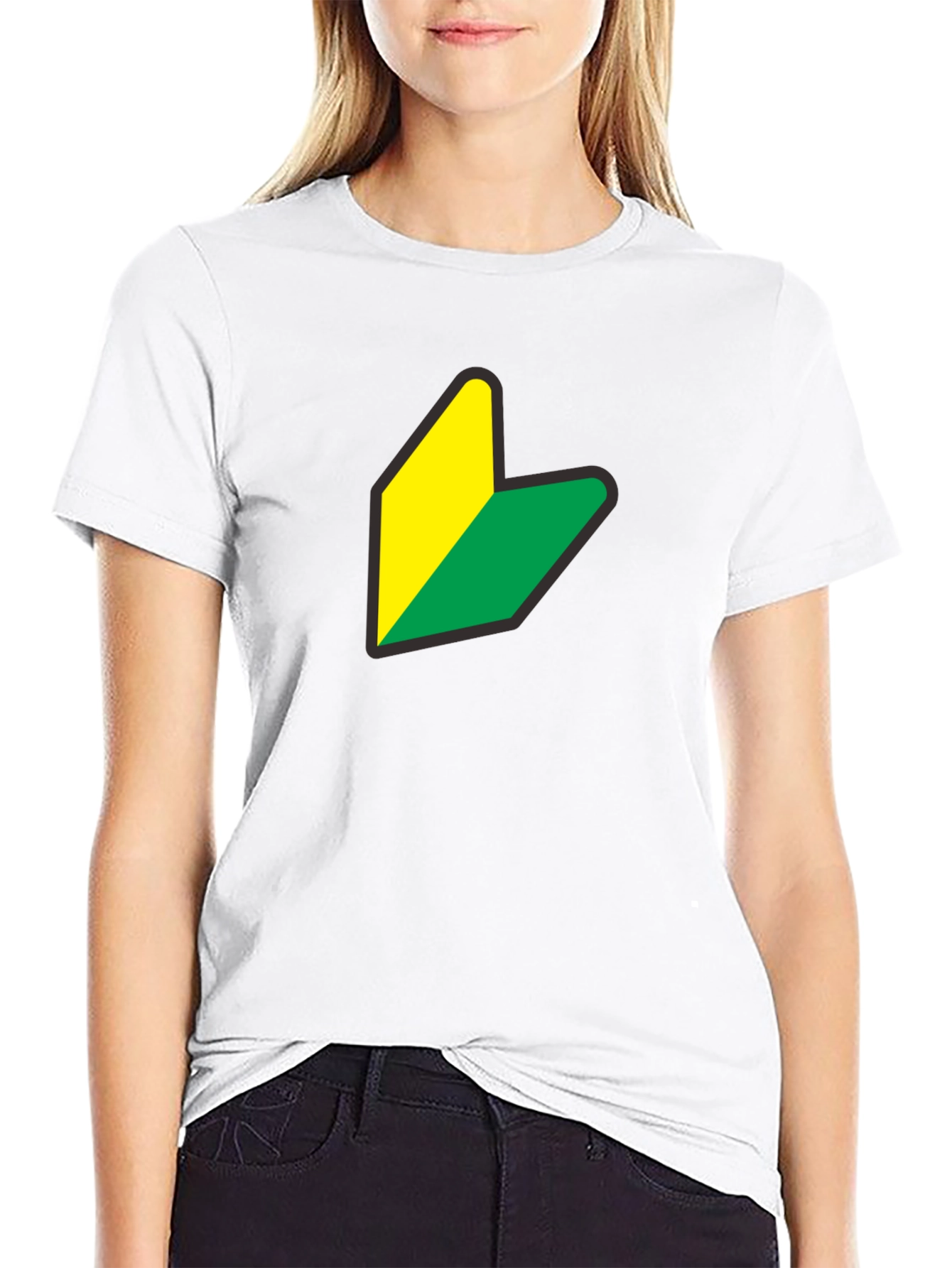 Wakaba Mark T-Shirt - Beginner Driver Symbol