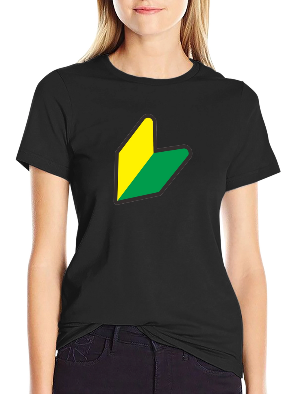 Wakaba Mark T-Shirt - Beginner Driver Symbol