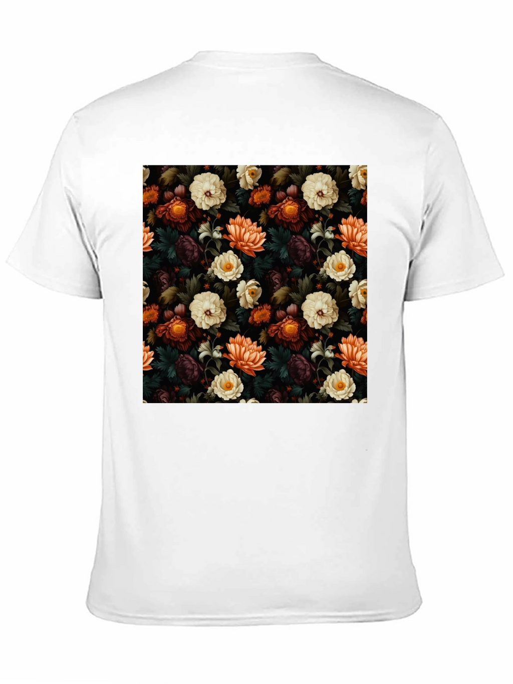 Floral Pattern T-Shirt