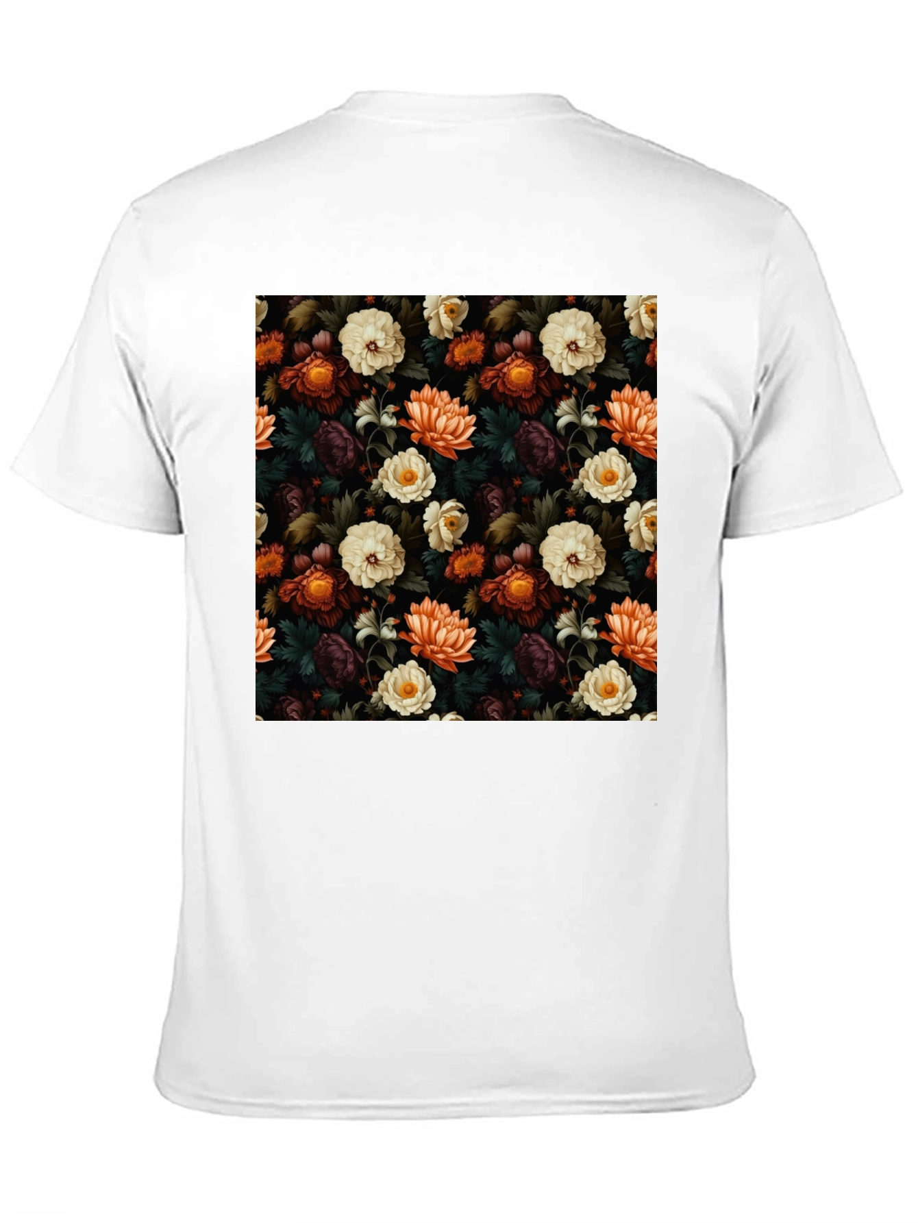 Floral Pattern T-Shirt