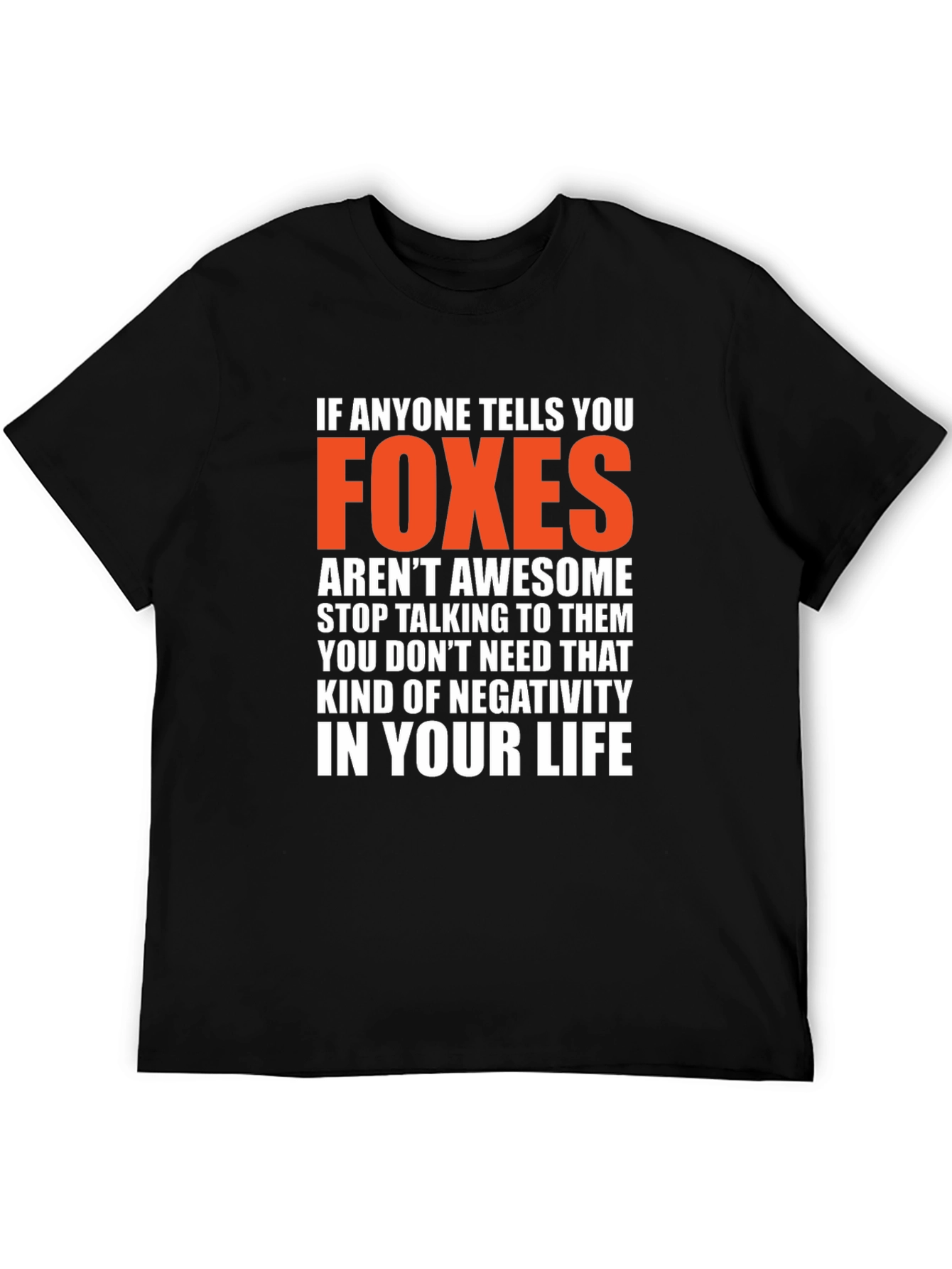 Foxes are Awesome Graphic T-Shirt