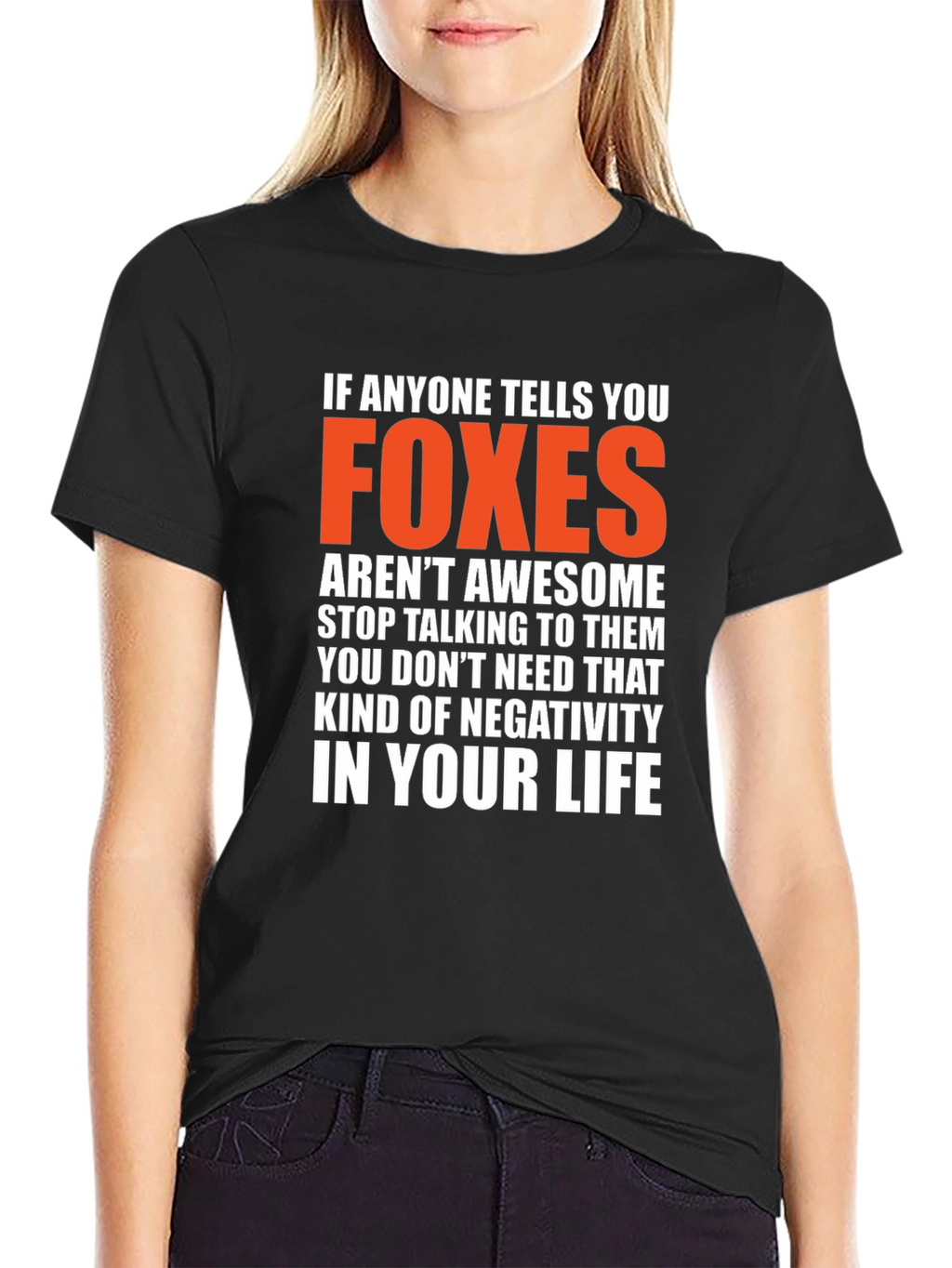Foxes are Awesome Graphic T-Shirt