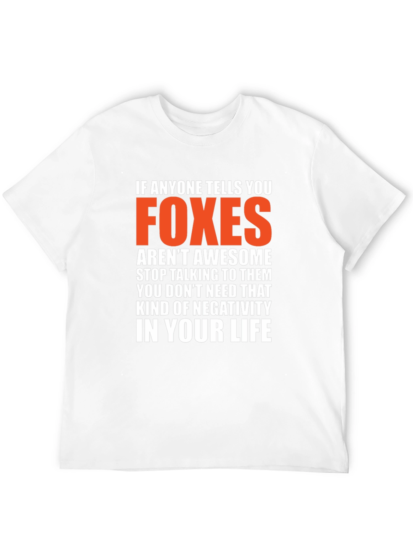 Foxes are Awesome Graphic T-Shirt