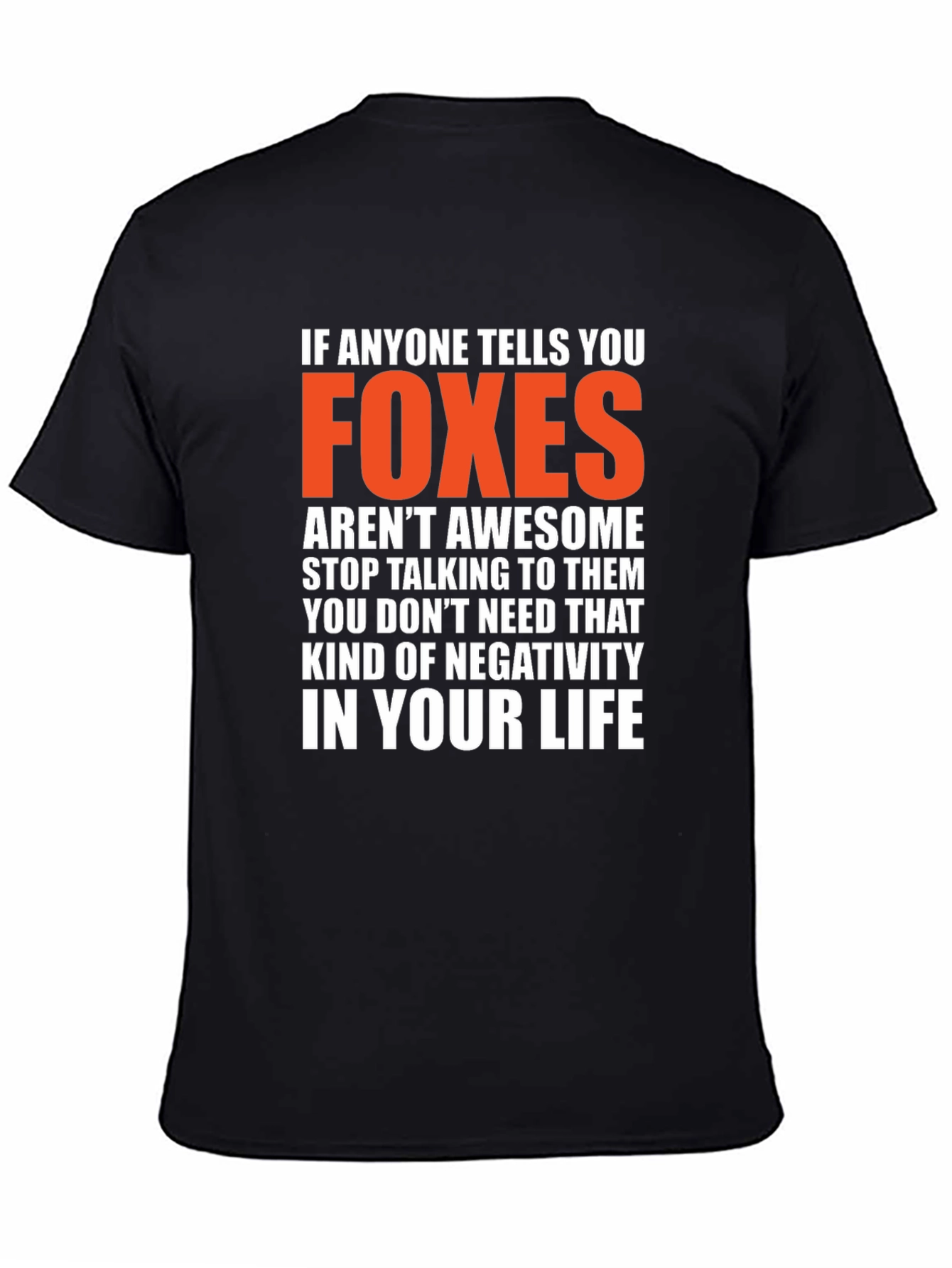 Foxes are Awesome Graphic T-Shirt