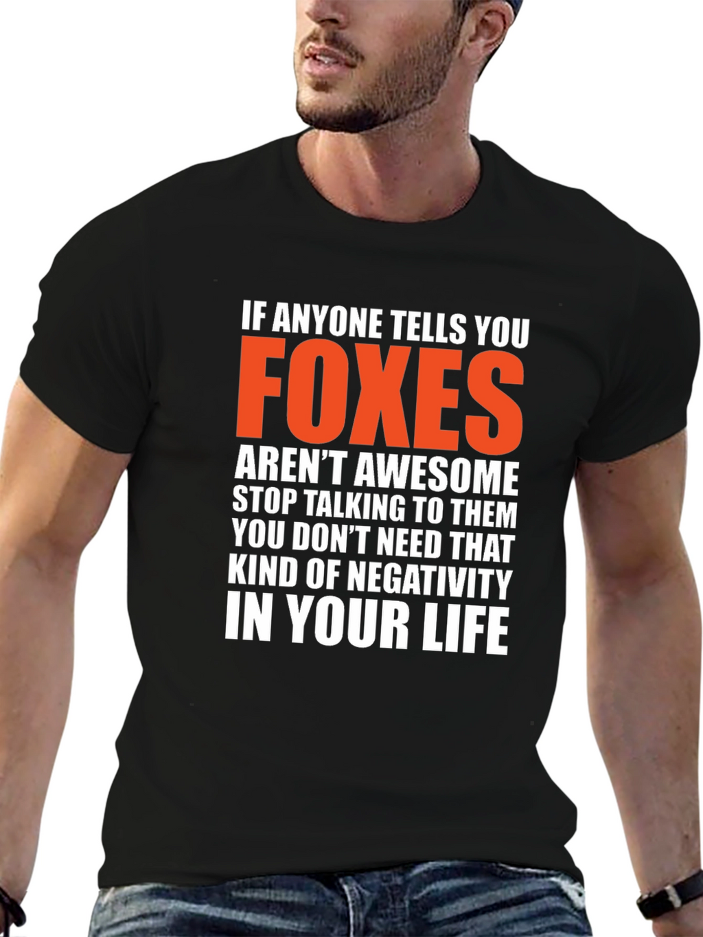 Foxes are Awesome Graphic T-Shirt