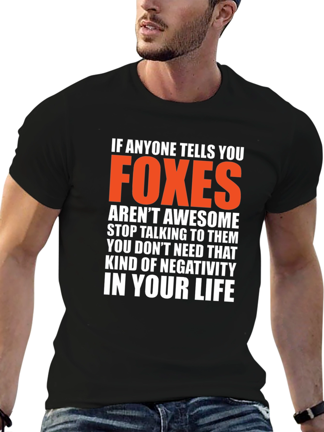 Foxes are Awesome Graphic T-Shirt