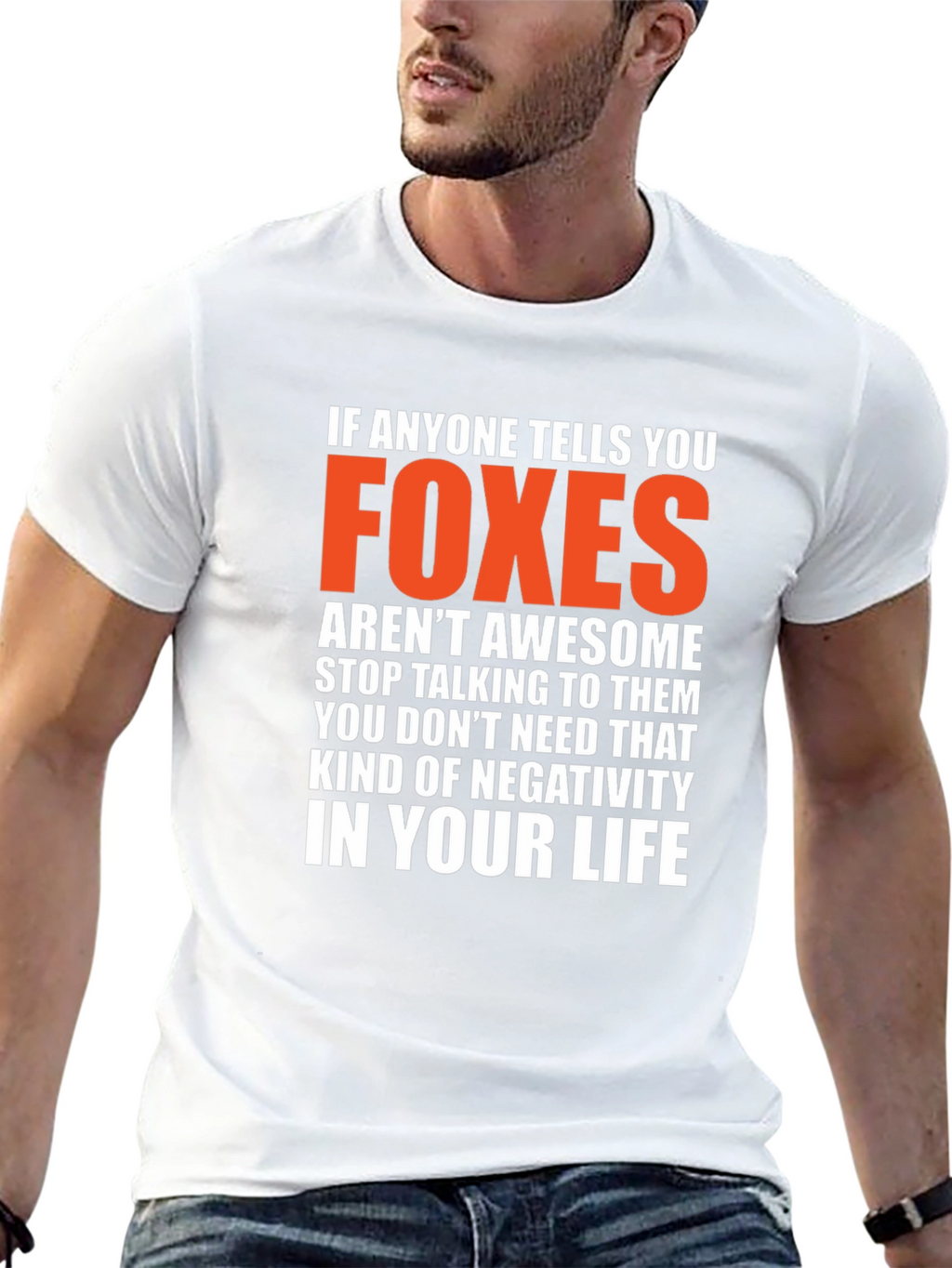 Foxes are Awesome Graphic T-Shirt