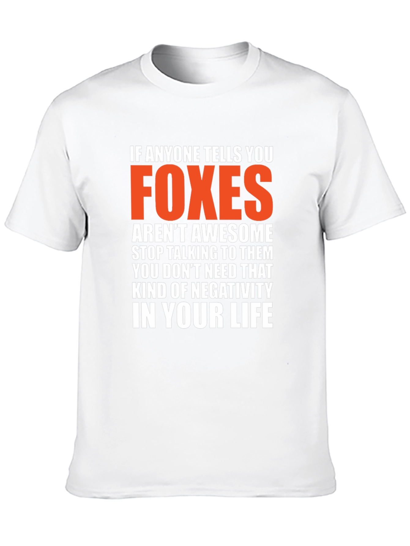Foxes are Awesome Graphic T-Shirt