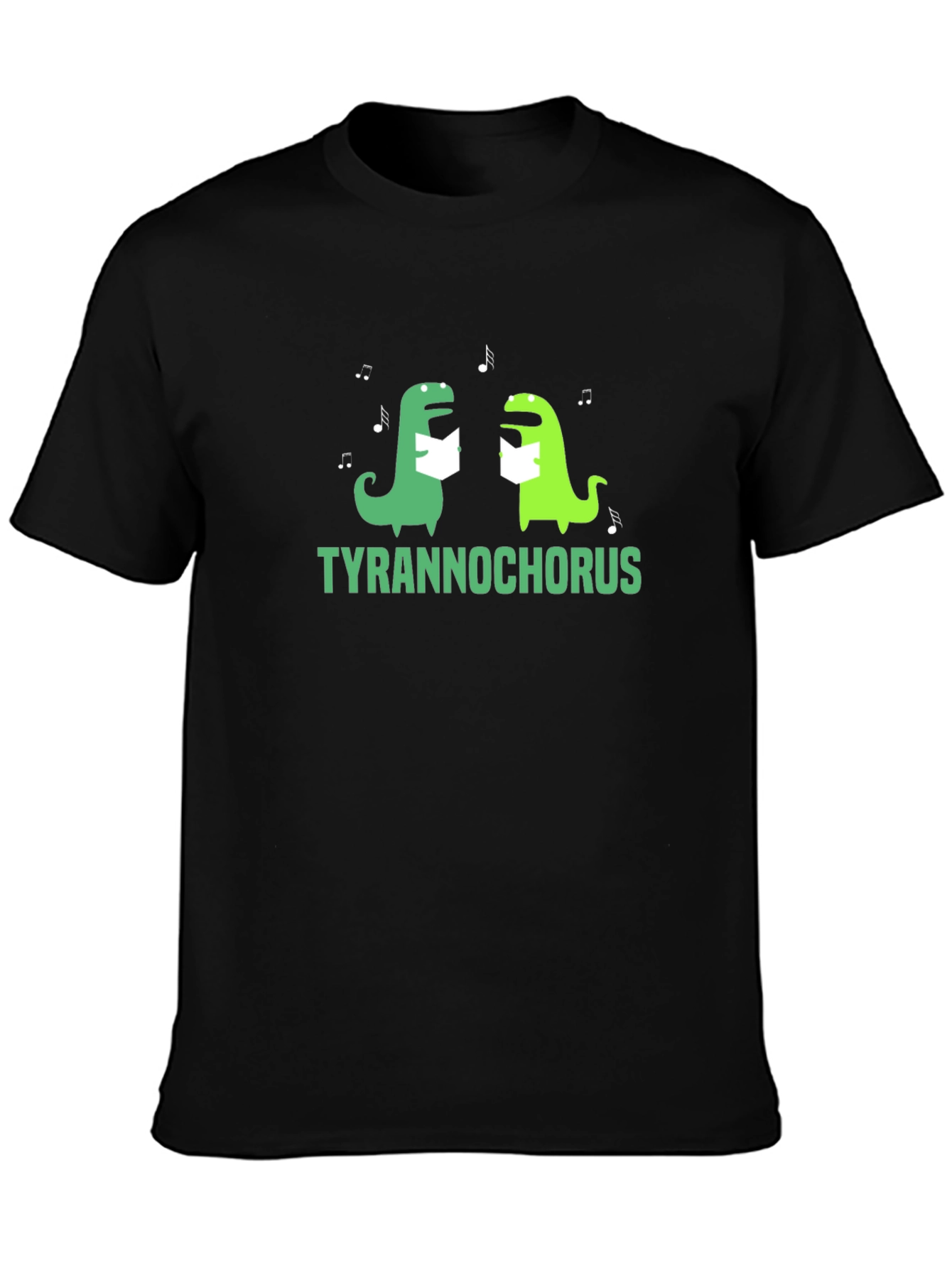 Tyrannochorus T-Shirt - Funny Dino Singing Tee