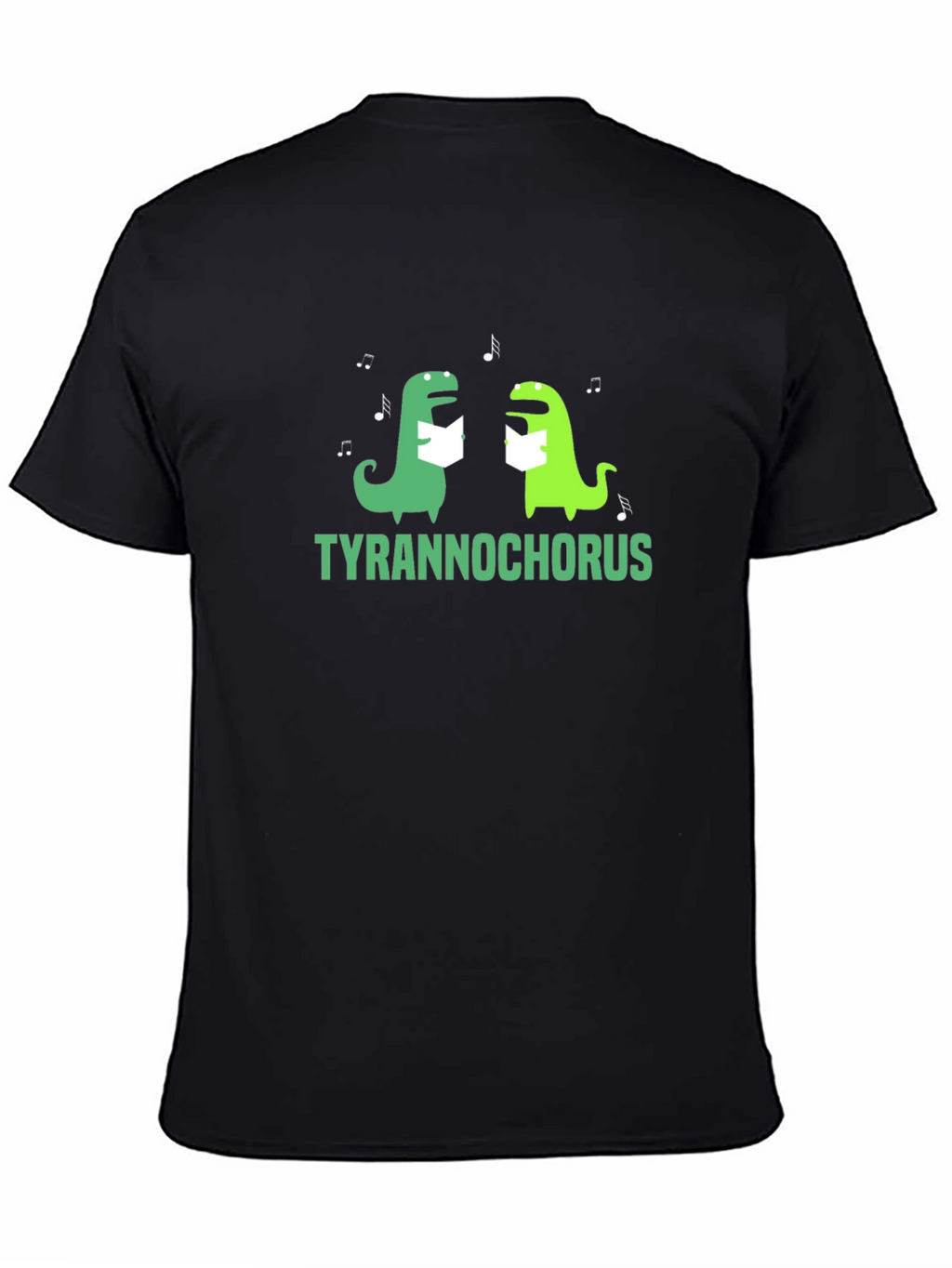 Tyrannochorus T-Shirt - Funny Dino Singing Tee