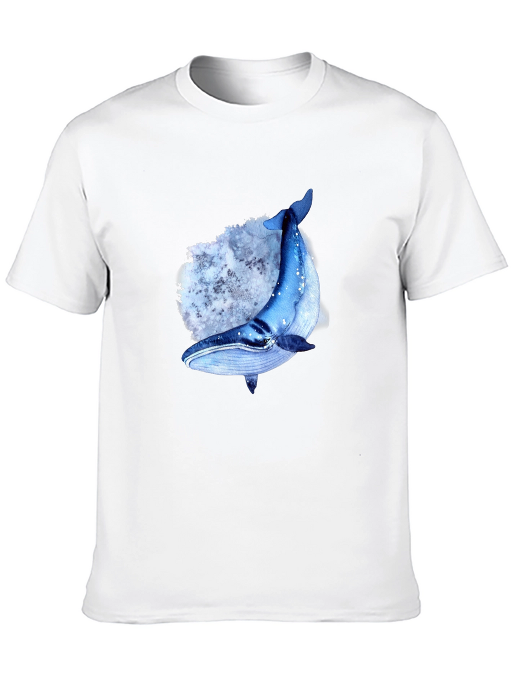 Whale Graphic T-Shirt - Mens Black Tee