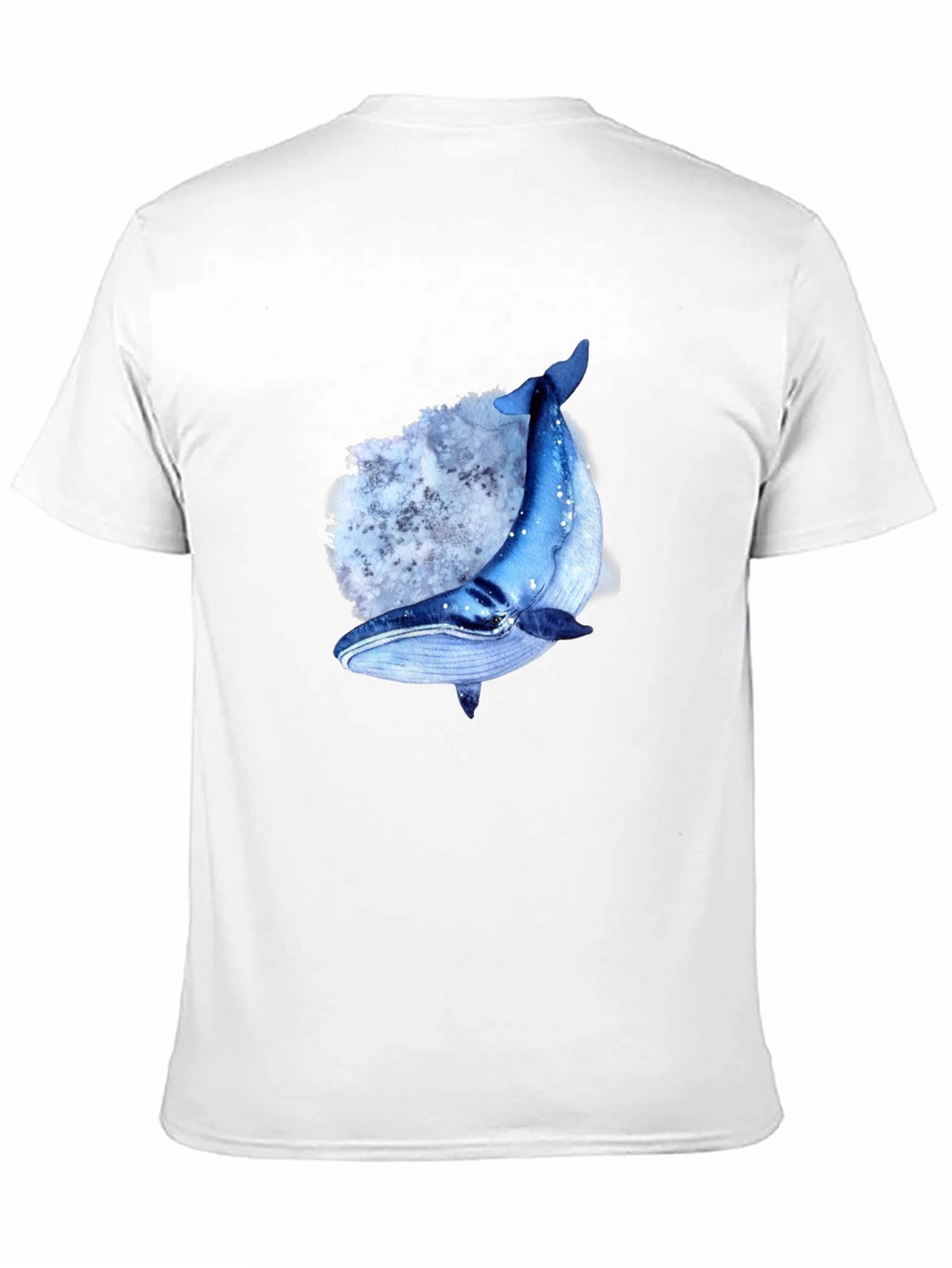 Whale Graphic T-Shirt - Mens Black Tee