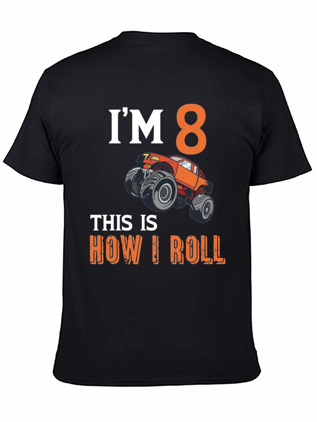 Im 8 Monster Truck Birthday T-Shirt