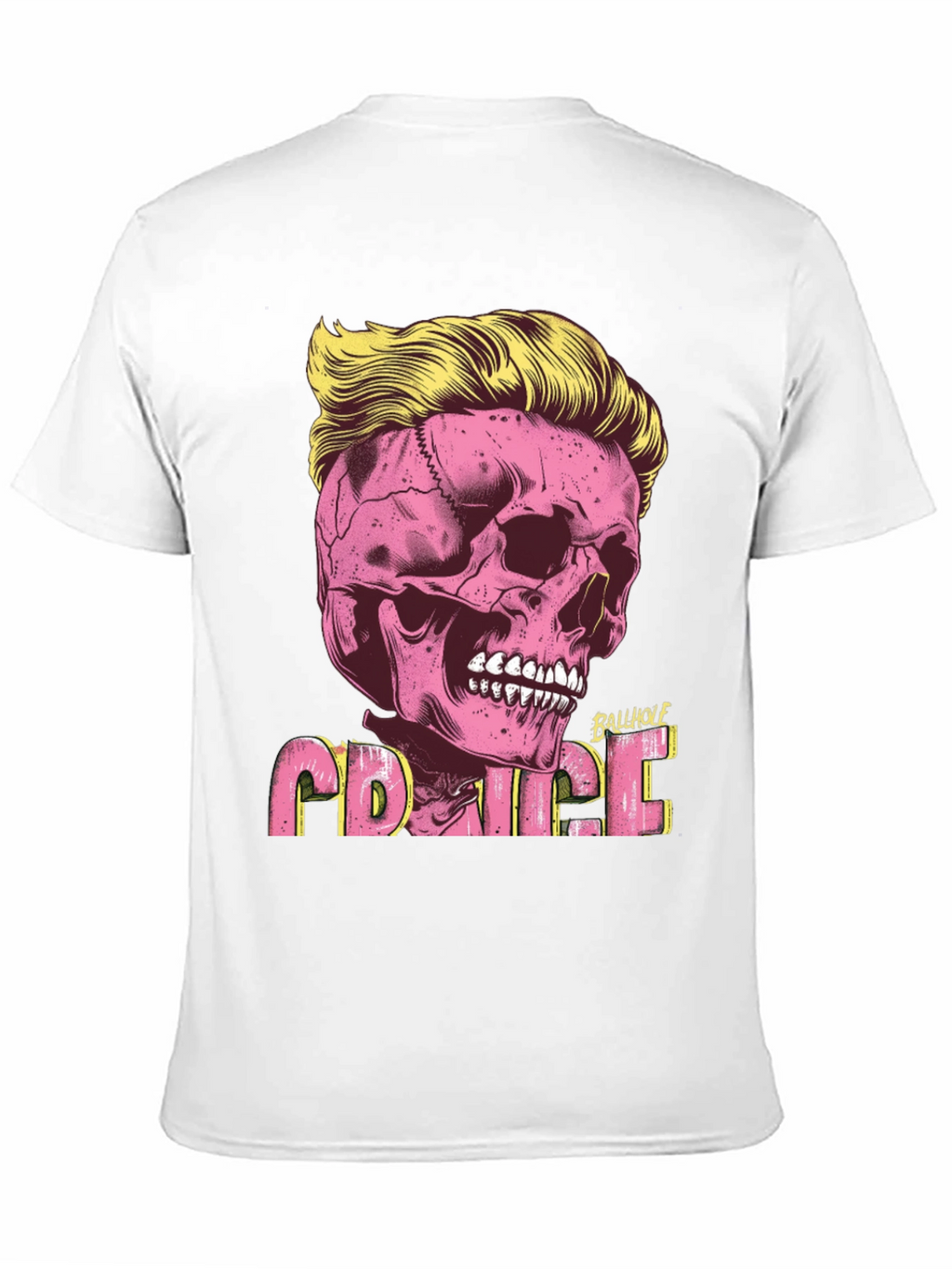 Skull with Hair T-shirt