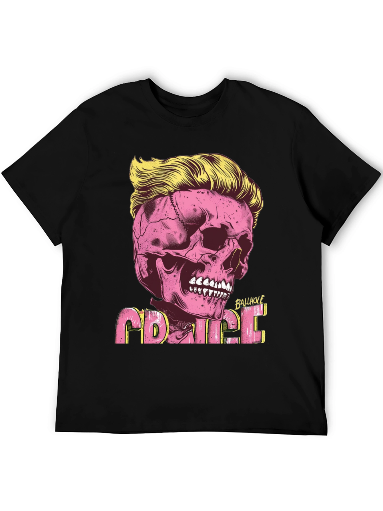 Skull with Hair T-shirt
