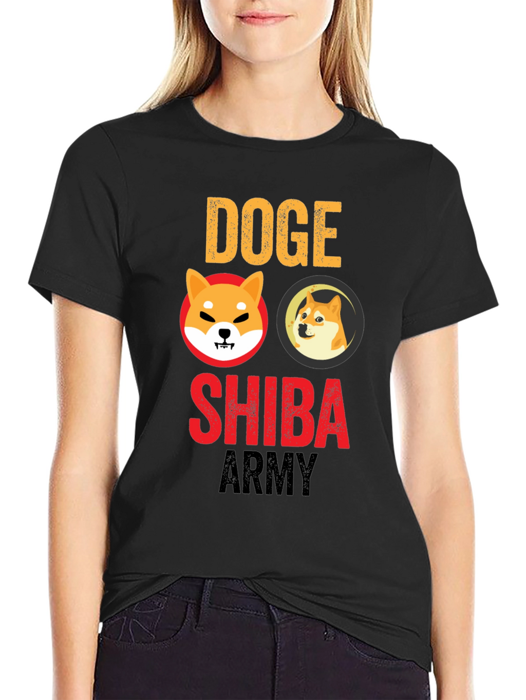 Doge Shiba Army T-Shirt - Crypto Meme Tee