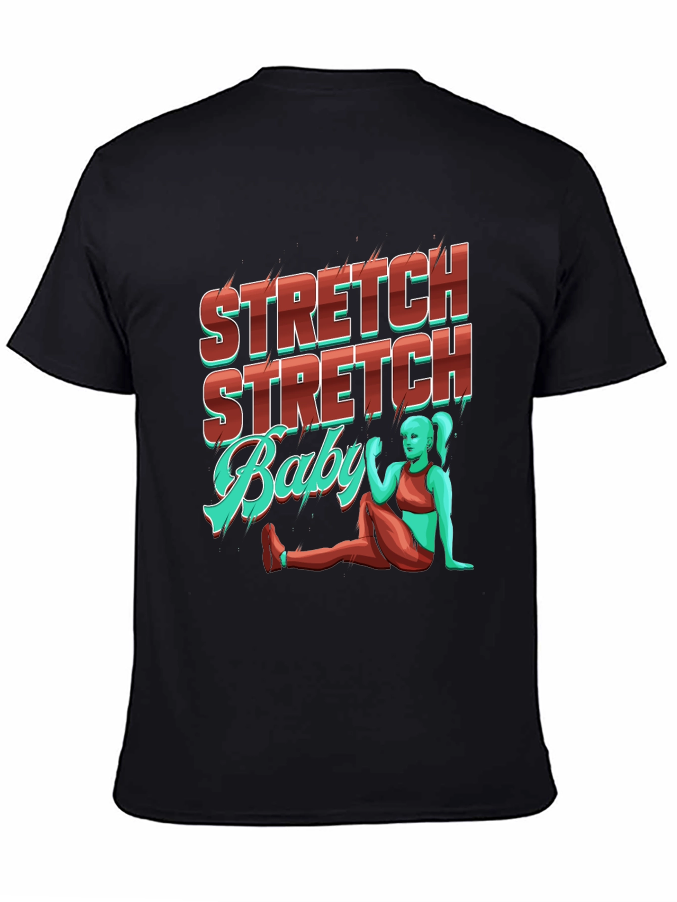 Stretch Baby Graphic T-Shirt -  Comfortable Fit