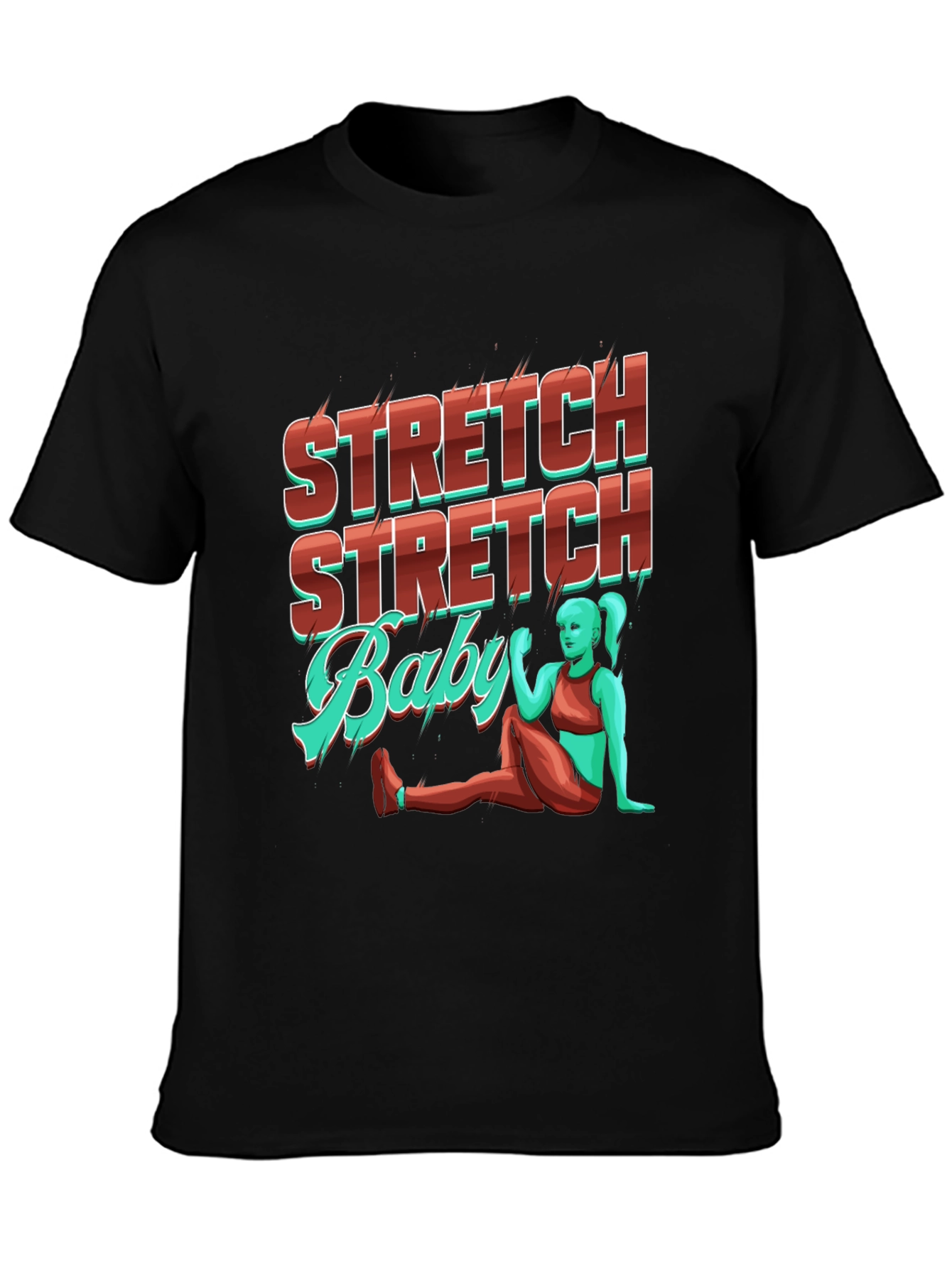 Stretch Baby Graphic T-Shirt -  Comfortable Fit