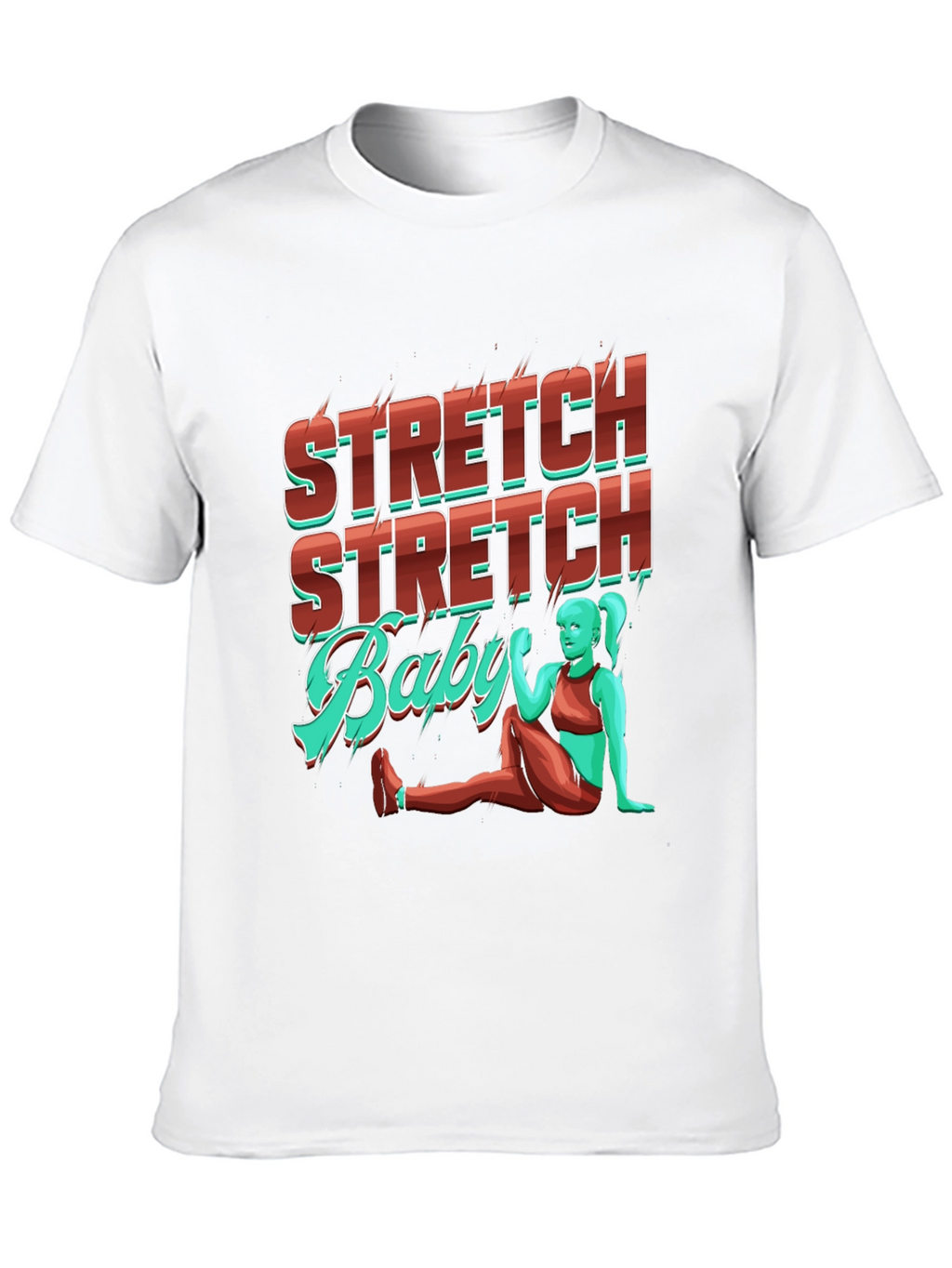 Stretch Baby Graphic T-Shirt -  Comfortable Fit