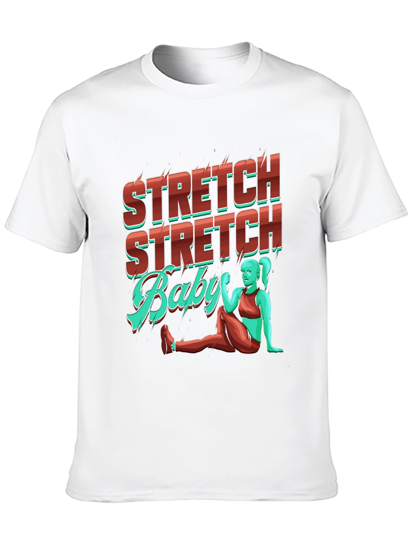 Stretch Baby Graphic T-Shirt -  Comfortable Fit