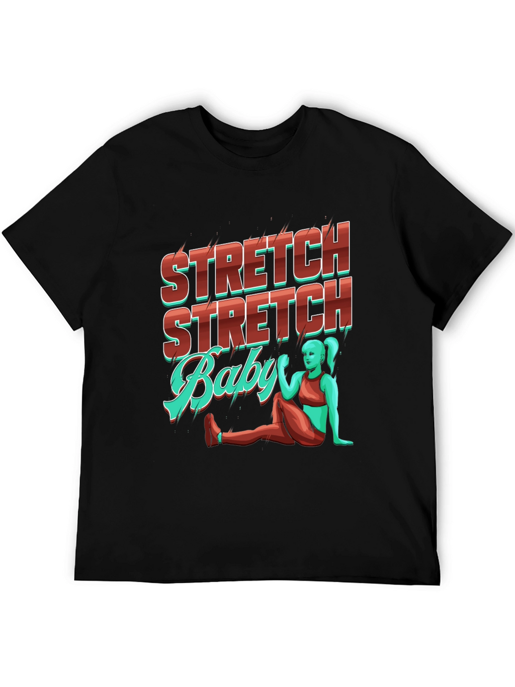 Stretch Baby Graphic T-Shirt -  Comfortable Fit