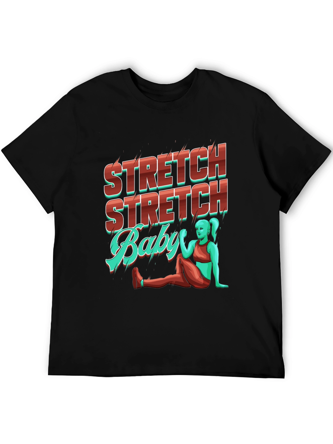 Stretch Baby Graphic T-Shirt -  Comfortable Fit