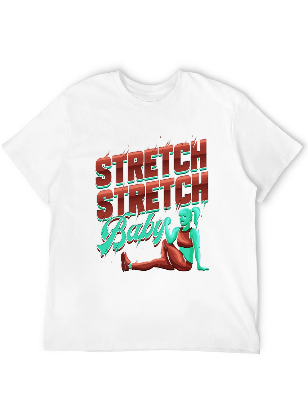 Stretch Baby Graphic T-Shirt -  Comfortable Fit