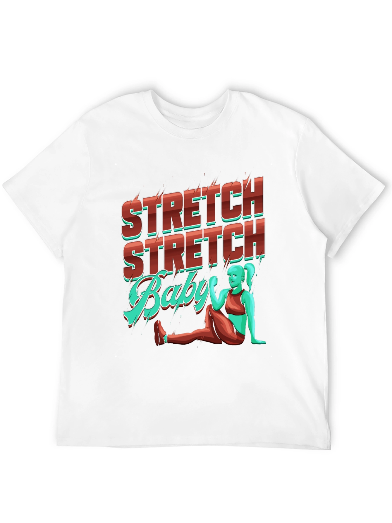 Stretch Baby Graphic T-Shirt -  Comfortable Fit
