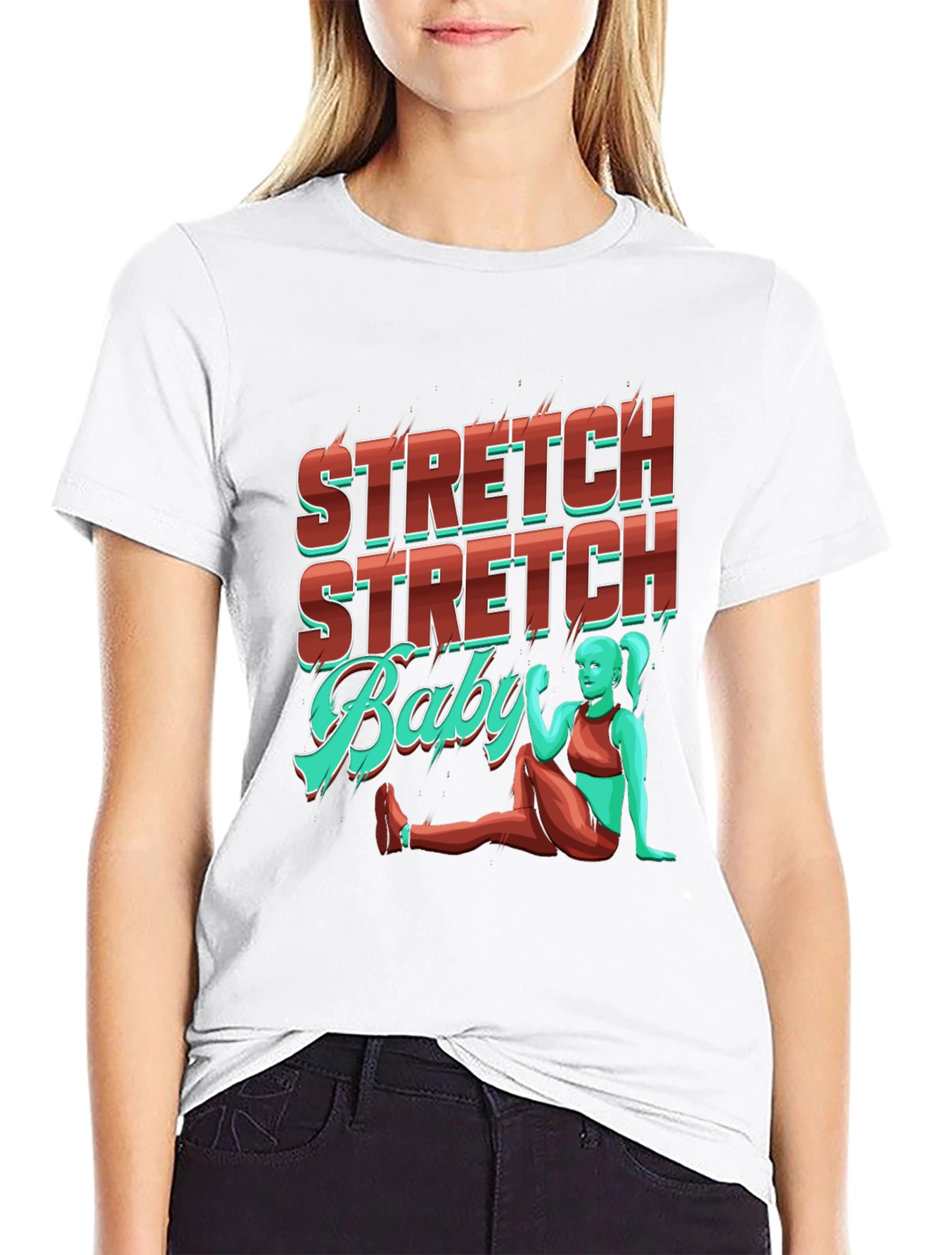Stretch Baby Graphic T-Shirt -  Comfortable Fit