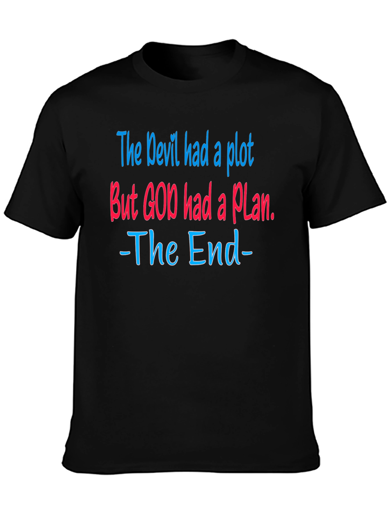 The Devil Had A Plot Graphic T-Shirt