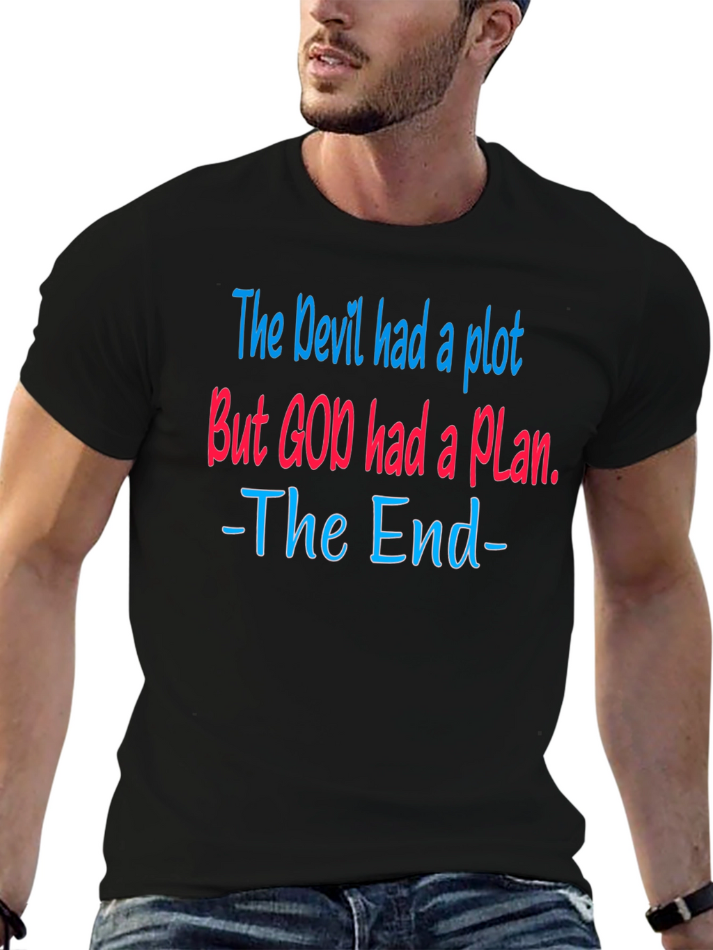 The Devil Had A Plot Graphic T-Shirt