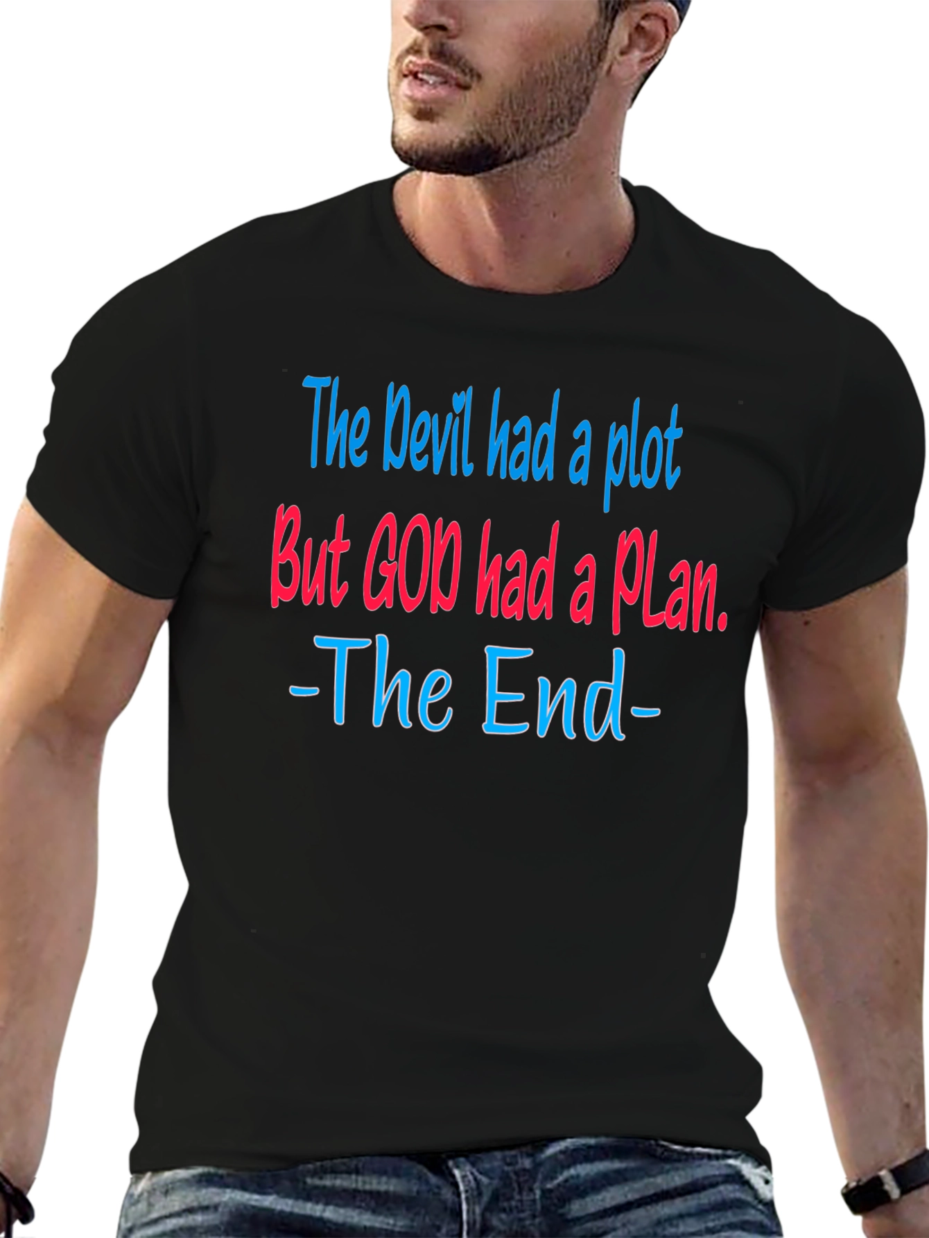 The Devil Had A Plot Graphic T-Shirt