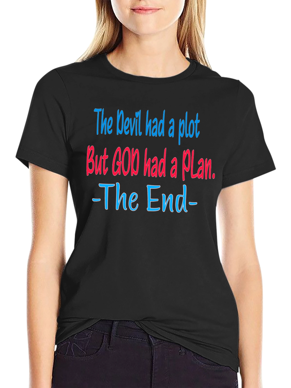 The Devil Had A Plot Graphic T-Shirt