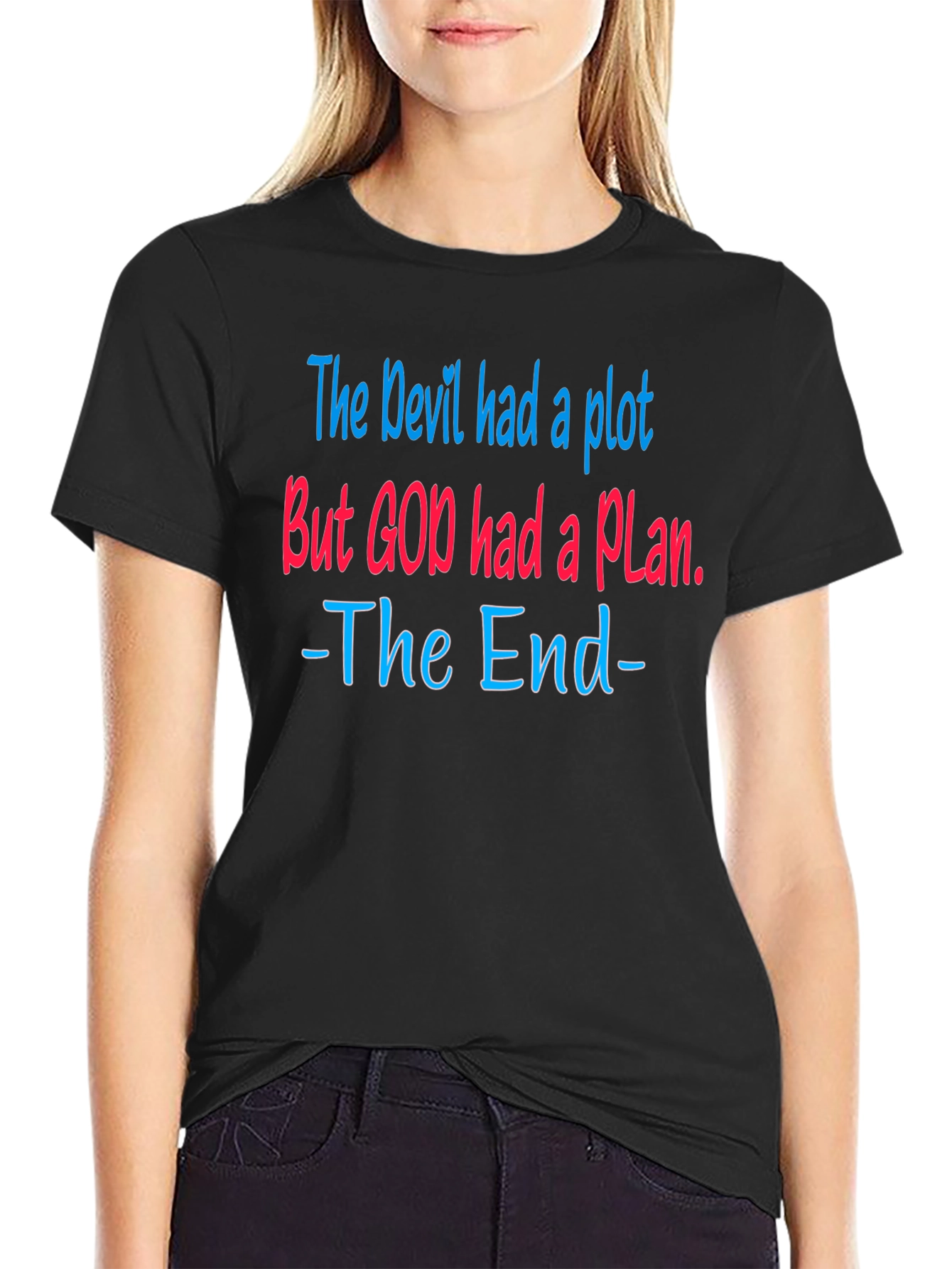 The Devil Had A Plot Graphic T-Shirt