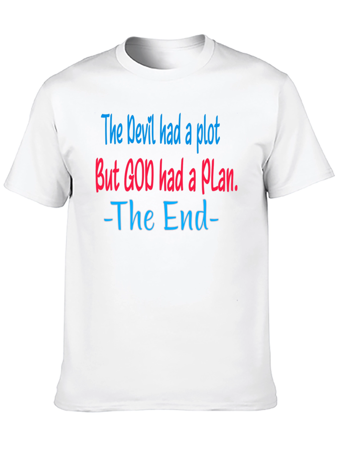 The Devil Had A Plot Graphic T-Shirt