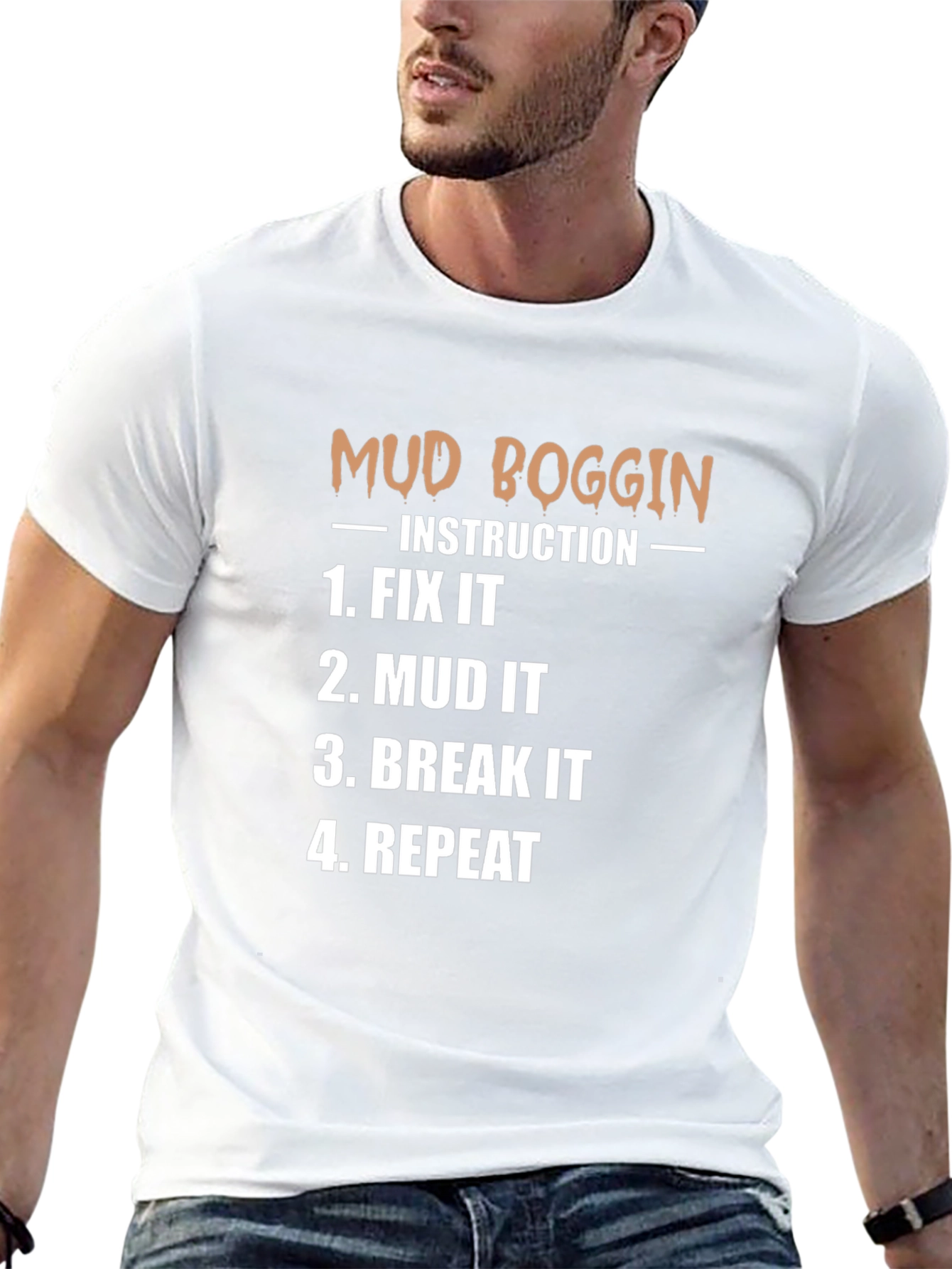Mud Boggin Instruction T-Shirt