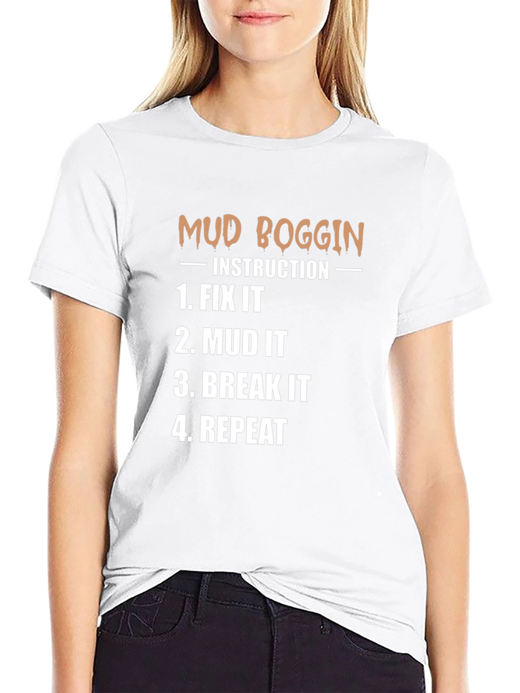 Mud Boggin Instruction T-Shirt
