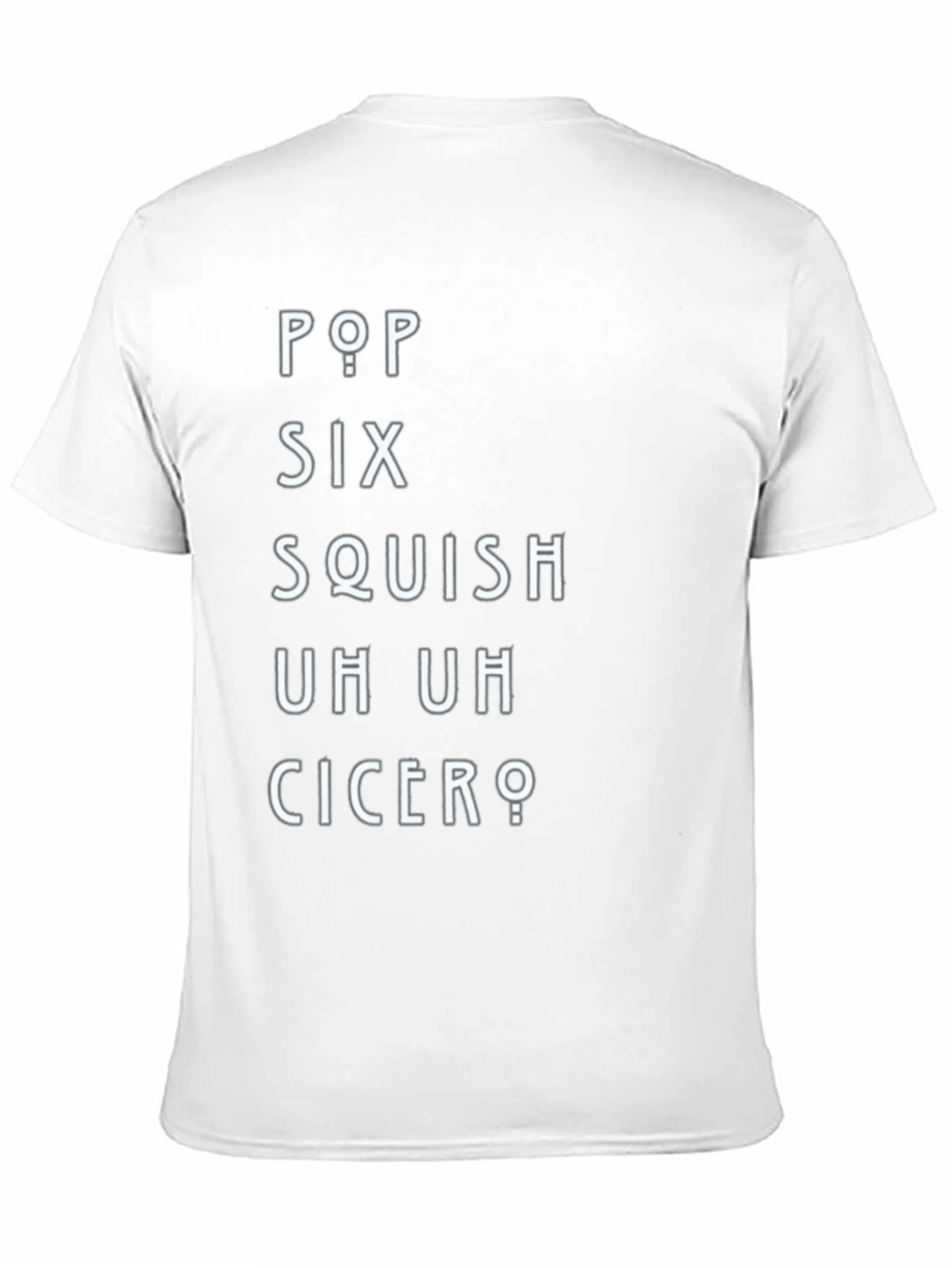 Pop Six Squish T-Shirt - Black