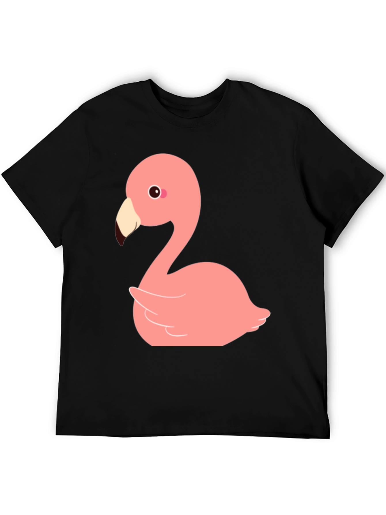 Flamingo Graphic T-Shirt - Mens Black Tee
