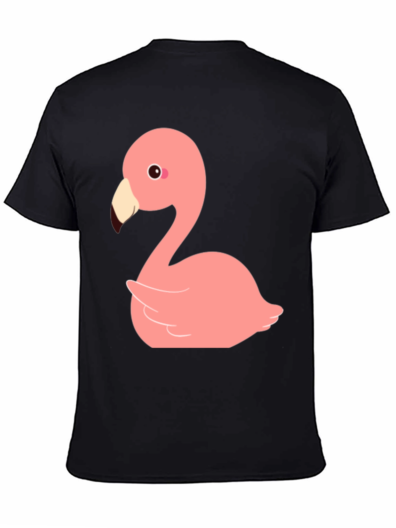 Flamingo Graphic T-Shirt - Mens Black Tee
