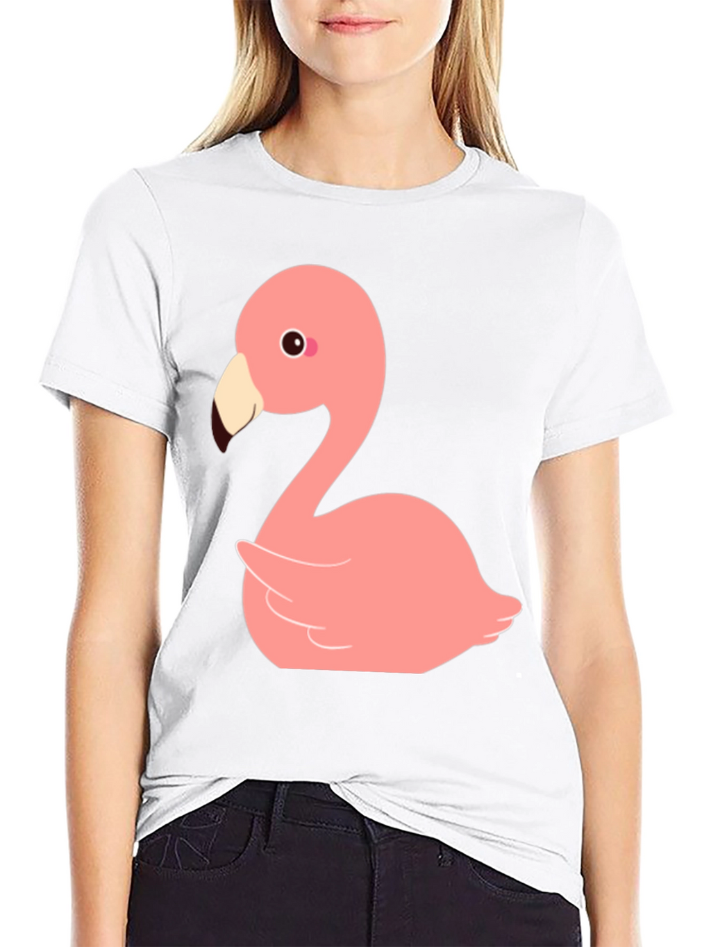 Flamingo Graphic T-Shirt - Mens Black Tee