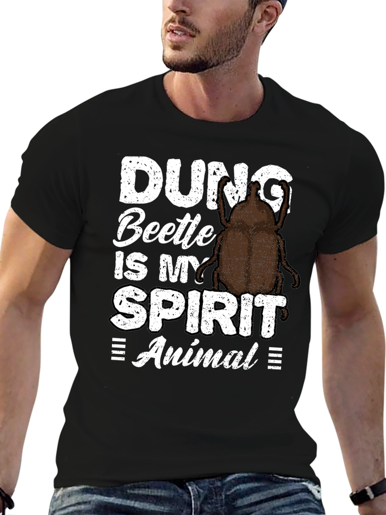Dung Beetle is My Spirit Animal Graphic Tee